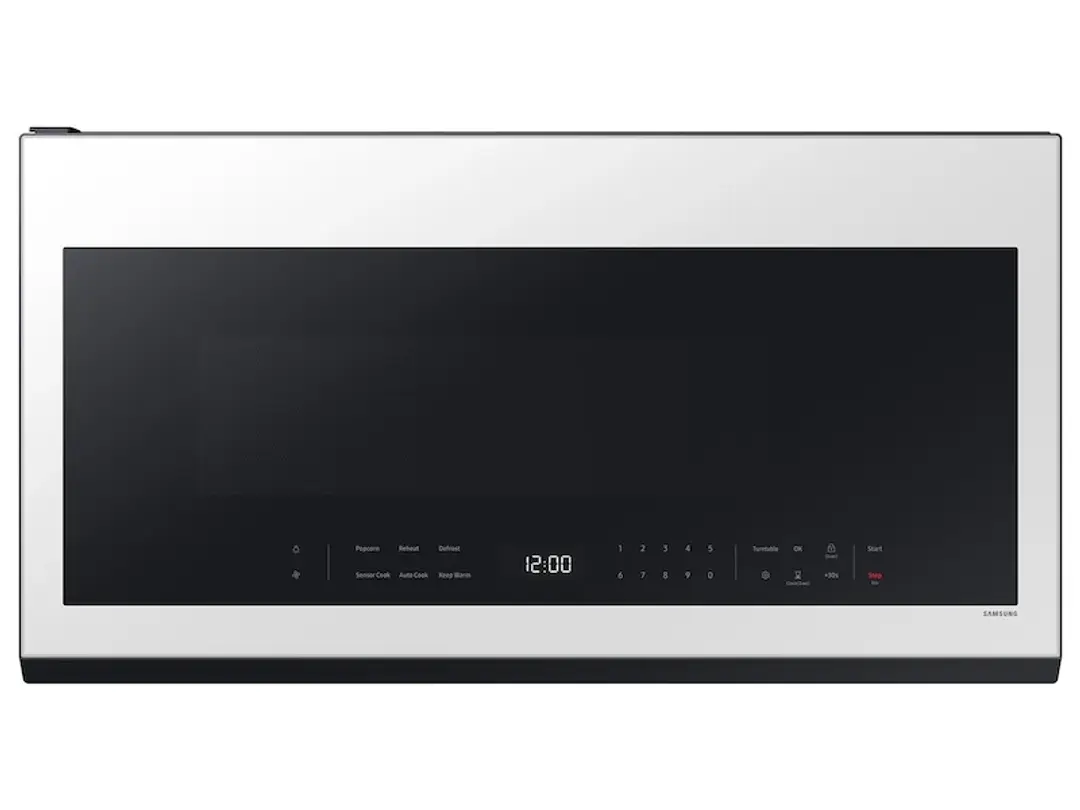 Samsung Bespoke Series White Over-the-range Microwave Samsung Bespoke Series White Over-the-range Microwave
