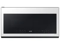 Samsung Bespoke Series White Over-the-range Microwave