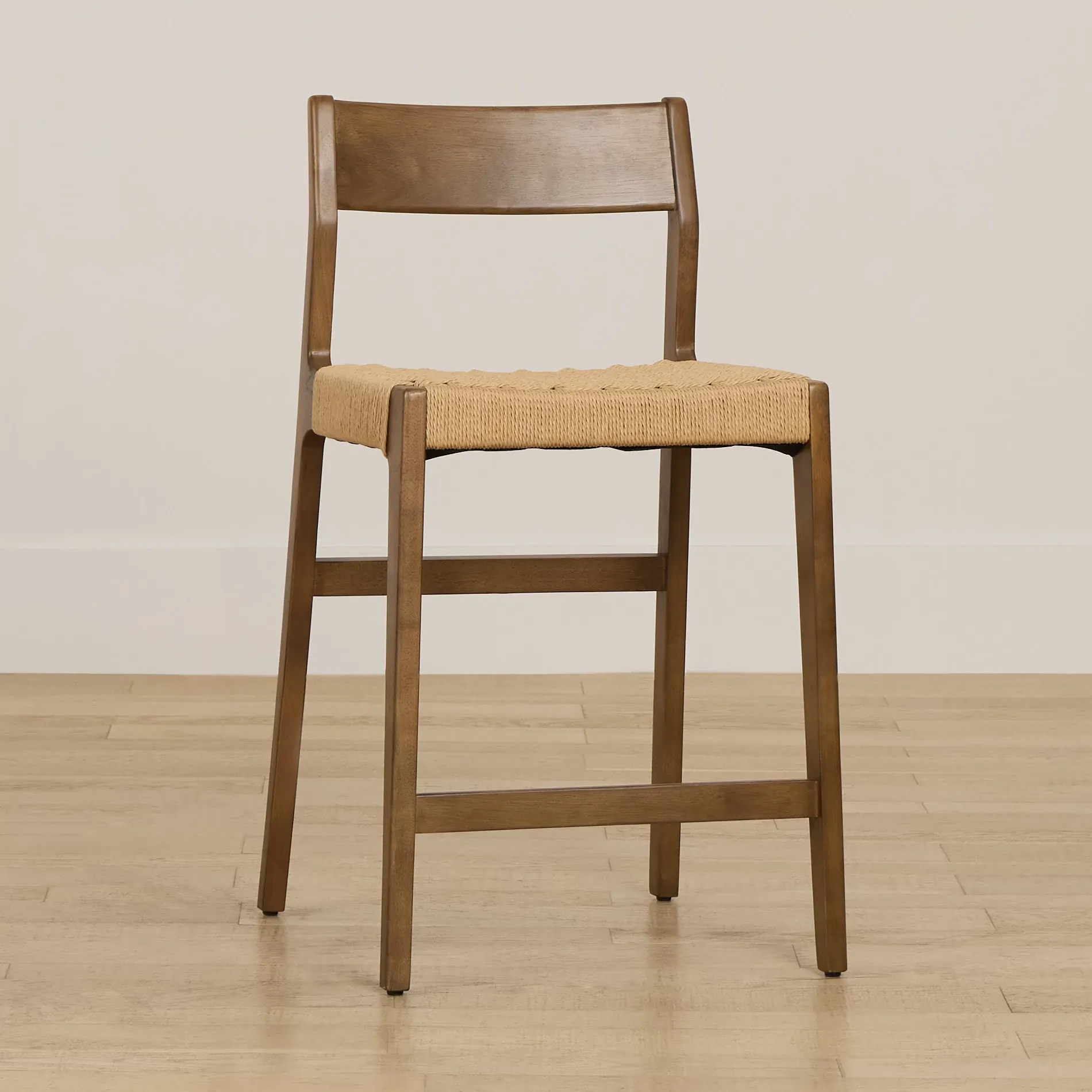 Santorini Mid Tone 24" Woven Barstool