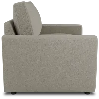 Siesta Elite Gray Fabric Memory Foam Sleeper