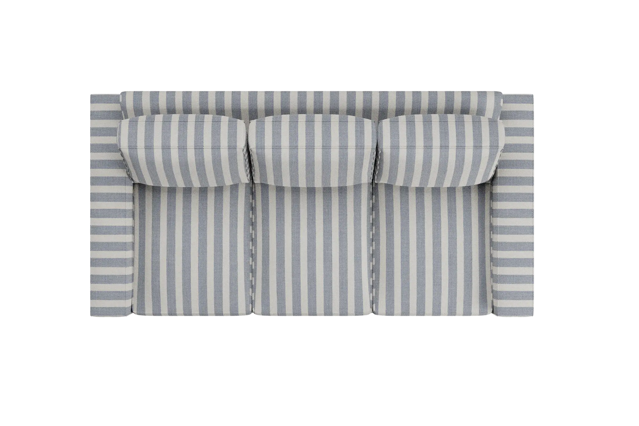 Edgewater Sea Lane Dark Blue 84" Sofa W/ 3 Cushions Edgewater Sea Lane Dark Blue 84" Sofa W/ 3 Cushions