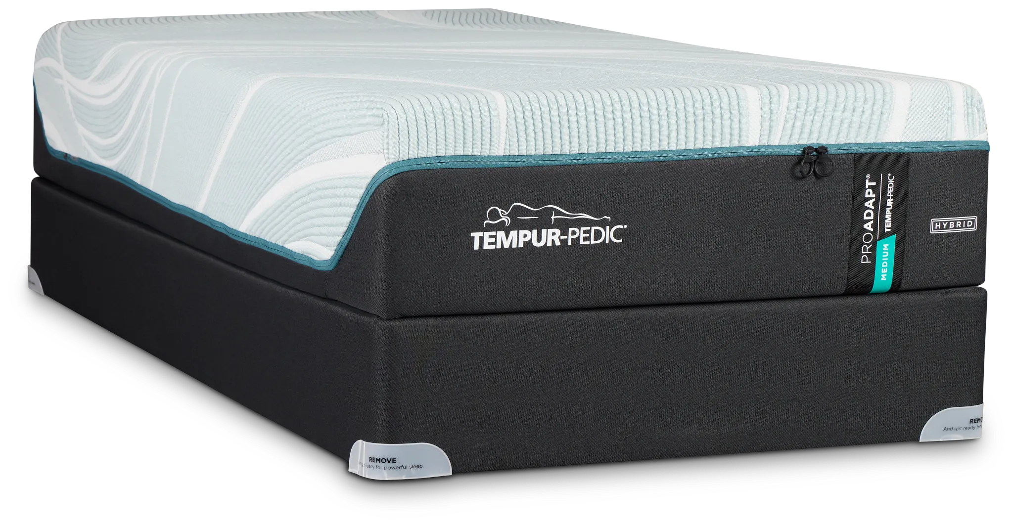 Tempur-pedic Tempur-proadapt Medium Hybrid Mattress Set
