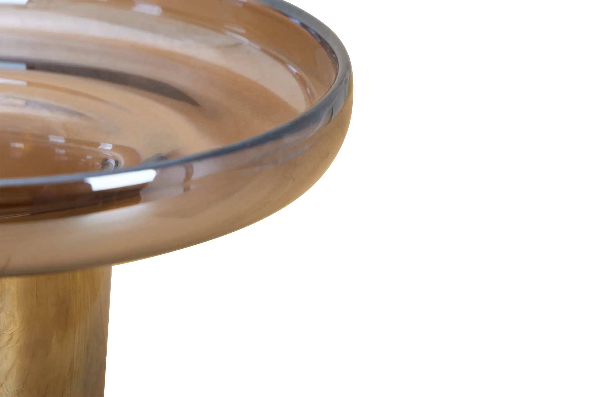 Clio Brown Small Vase