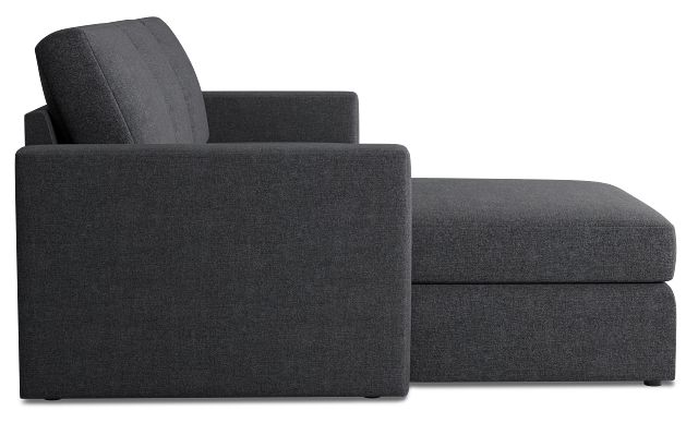 Citymod Dark Gray Fabric Small Left Chaise Sectional