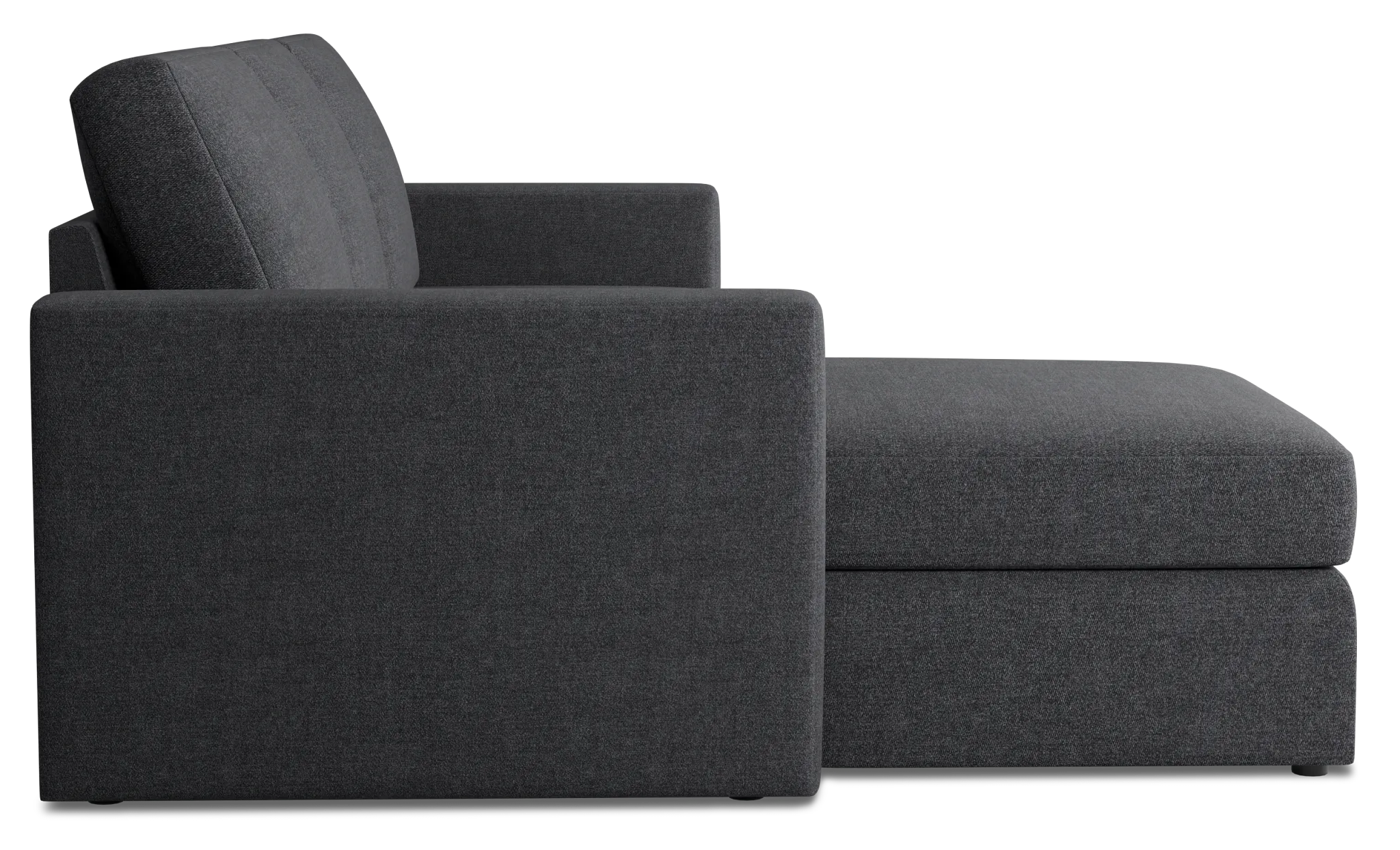 Citymod Dark Gray Fabric Small Left Chaise Sectional