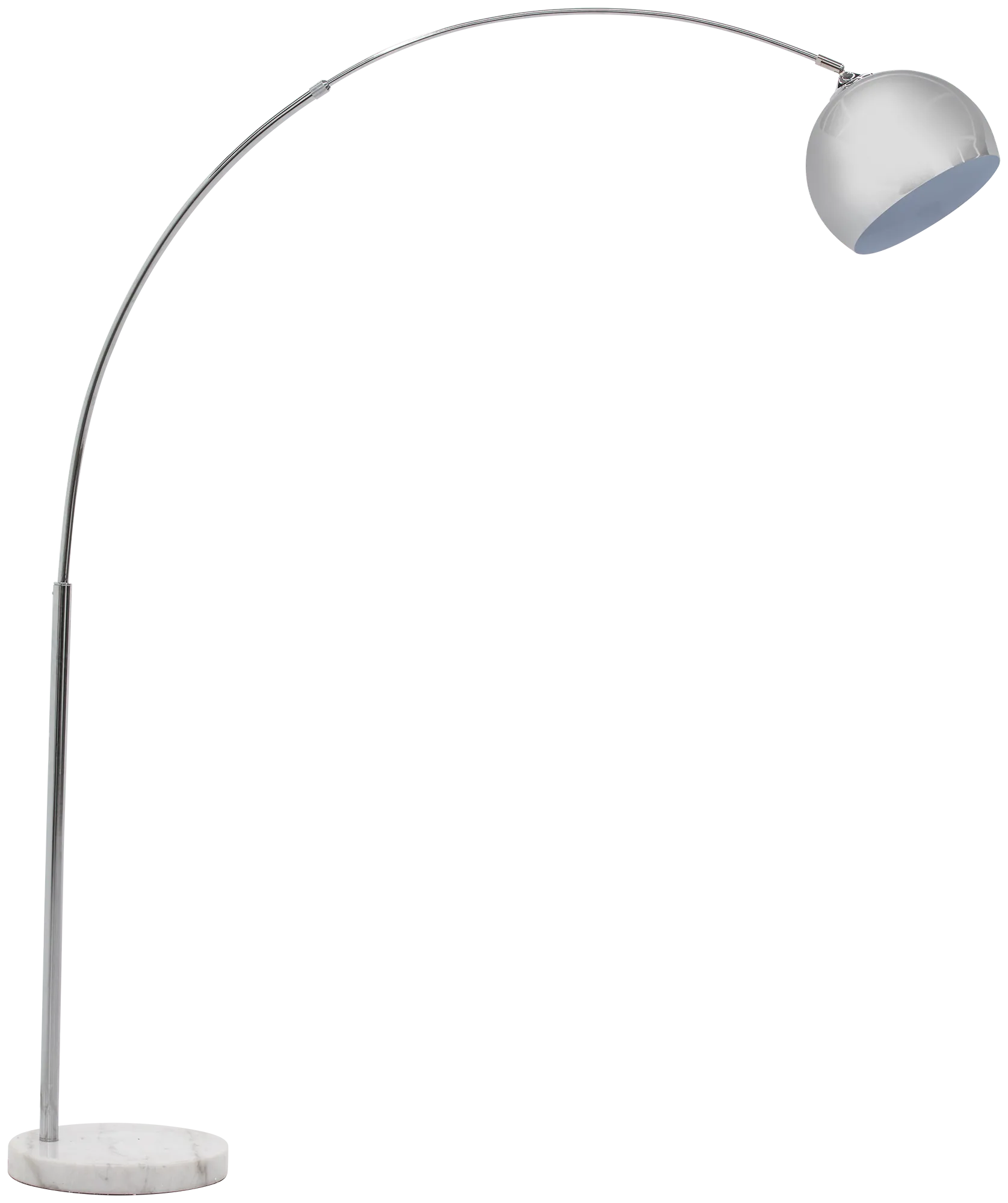 Kai Silver Arc Floor Lamp