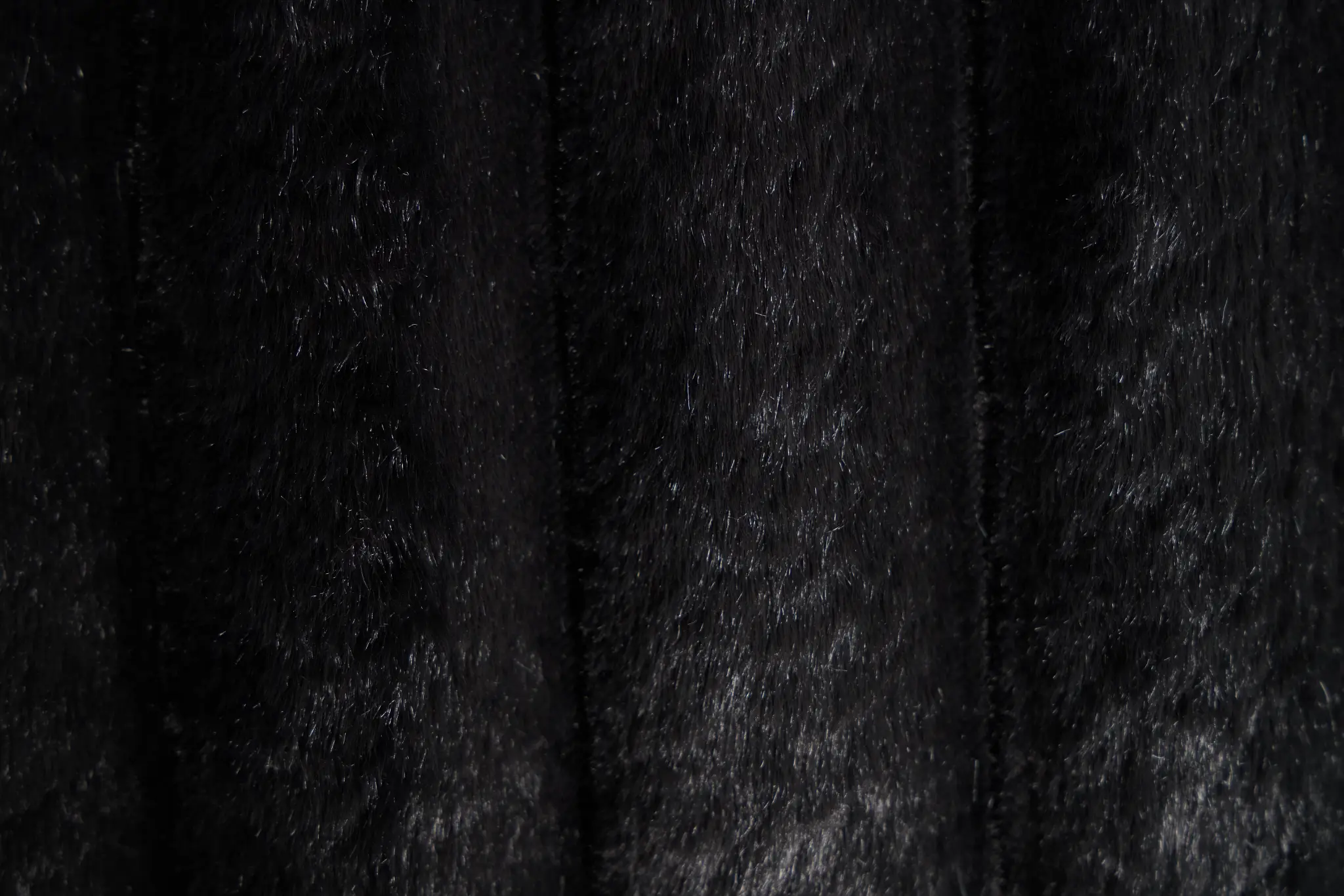 Teddy Black Fabric Medium Two-arm Sectional Teddy Black Fabric Medium Two-arm Sectional