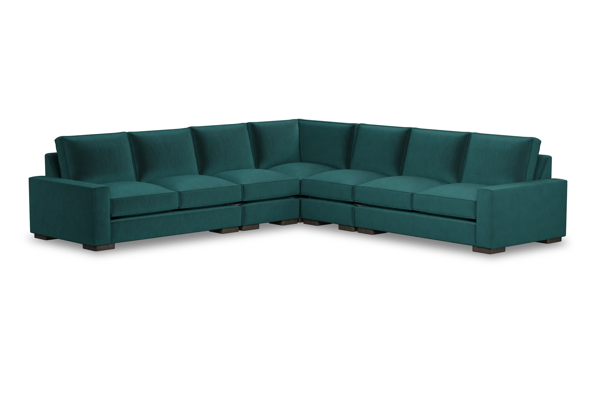 Edgewater Joya Teal Large Two-arm Sectional