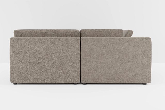 Destin Elite Brown Fabric 8-piece Pit Sectional