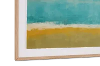 Thali Teal Framed Wall Art