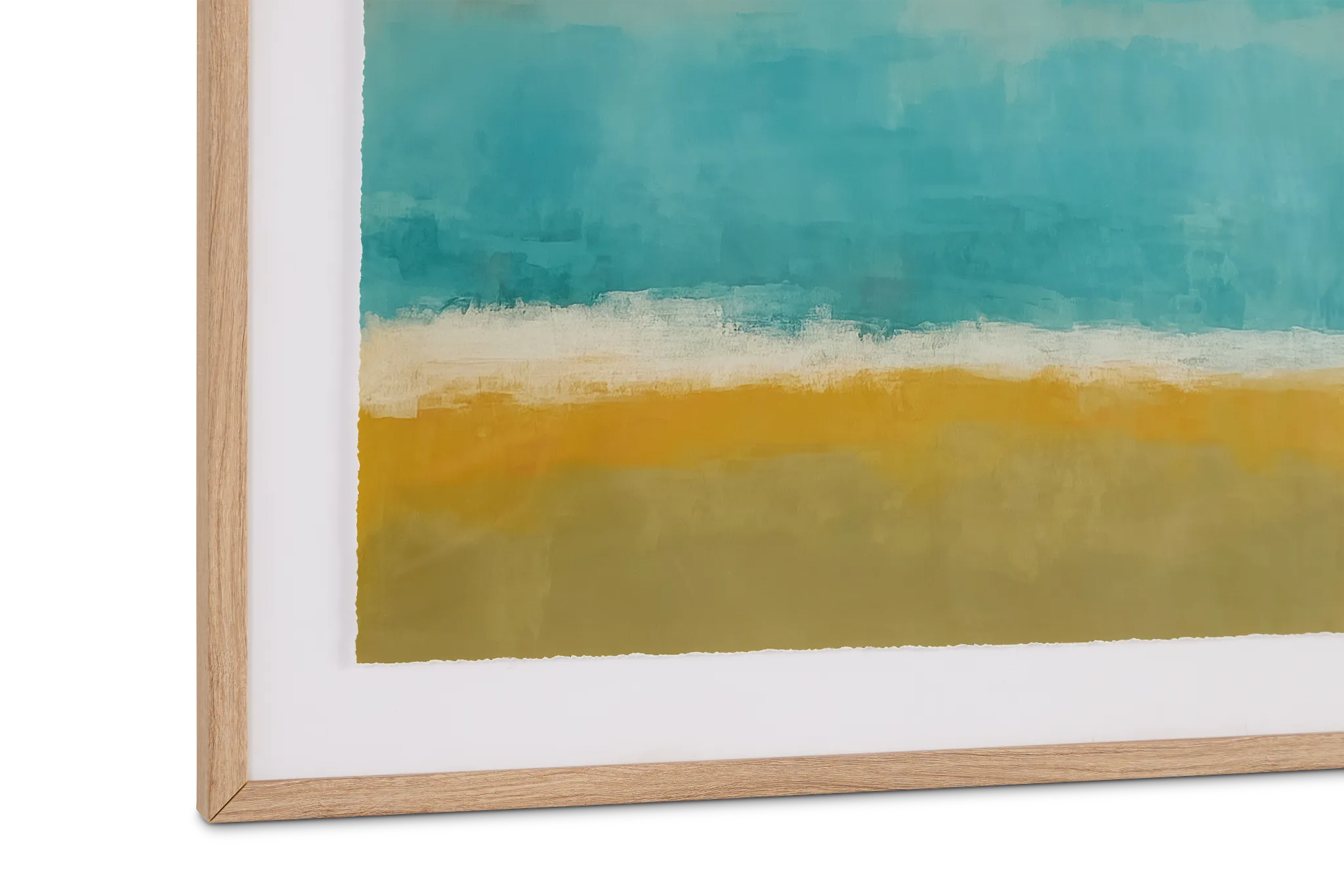 Thali Teal Framed Wall Art