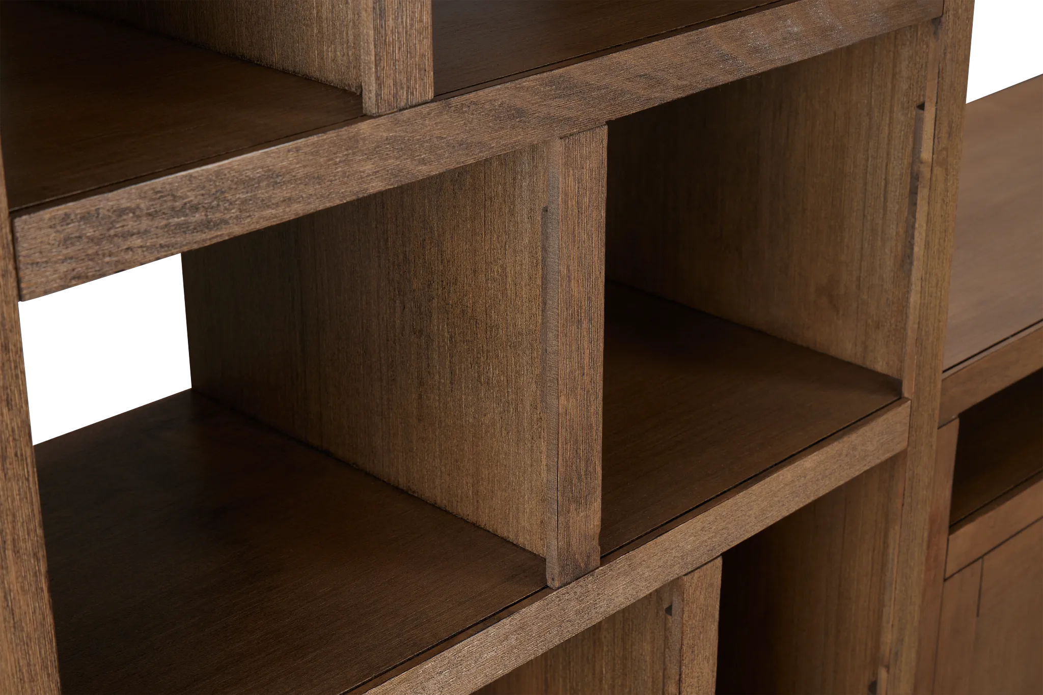 Richmond Light Tone 80" Open Pier Entertainment Wall