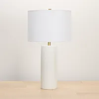 Annie White Terrazzo Table Lamp