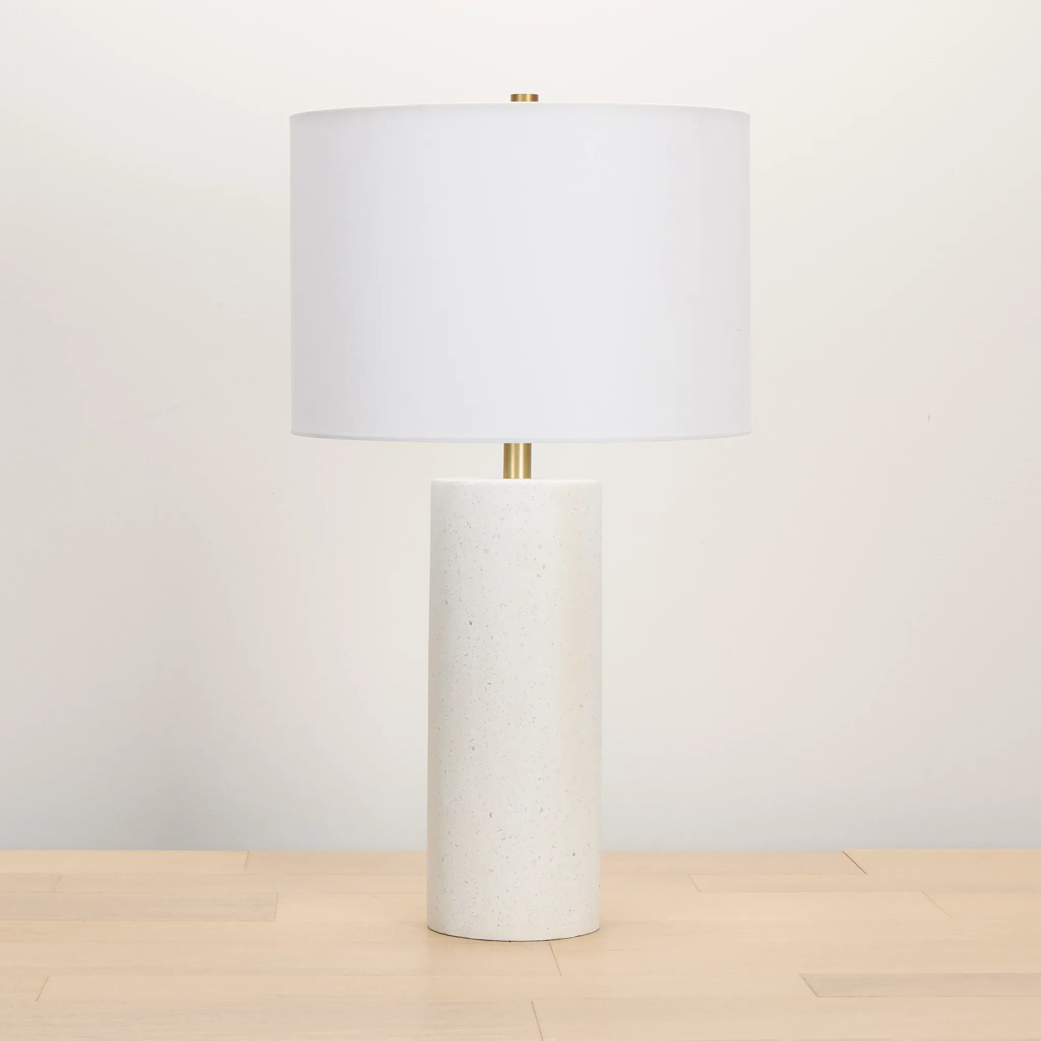 Annie White Terrazzo Table Lamp