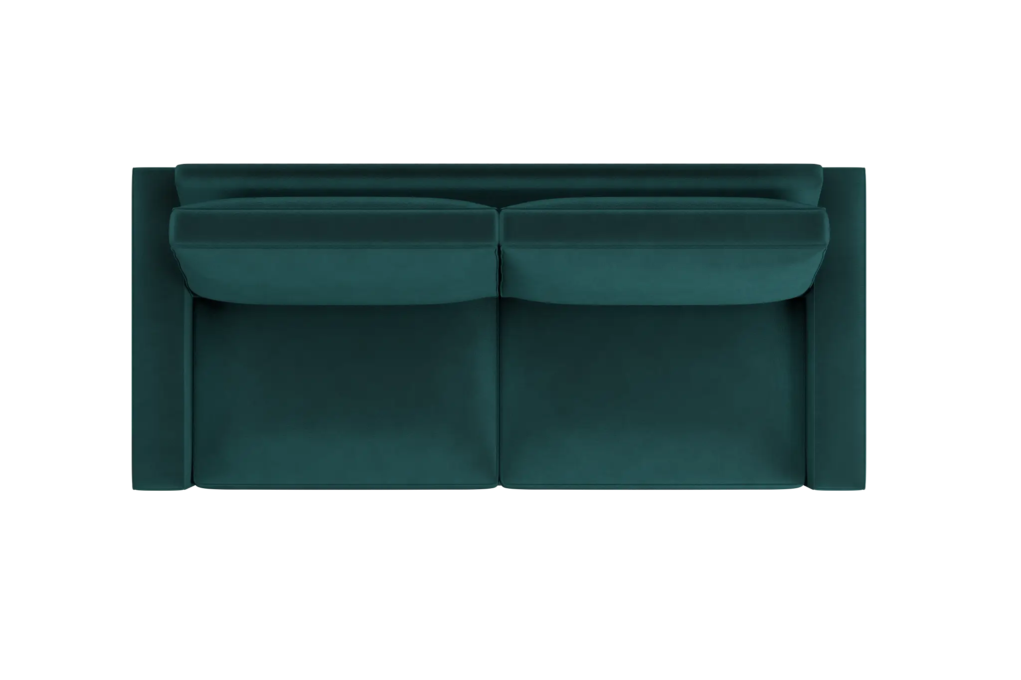 Edgewater Joya Teal 96" Sofa W/ 2 Cushions Edgewater Joya Teal 96" Sofa W/ 2 Cushions