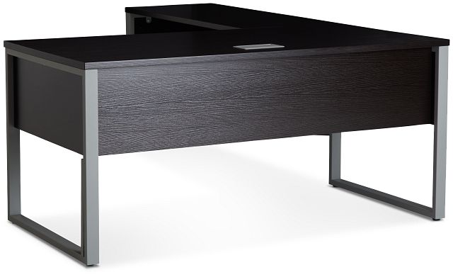 Clark Dark Tone 47" Return Desk