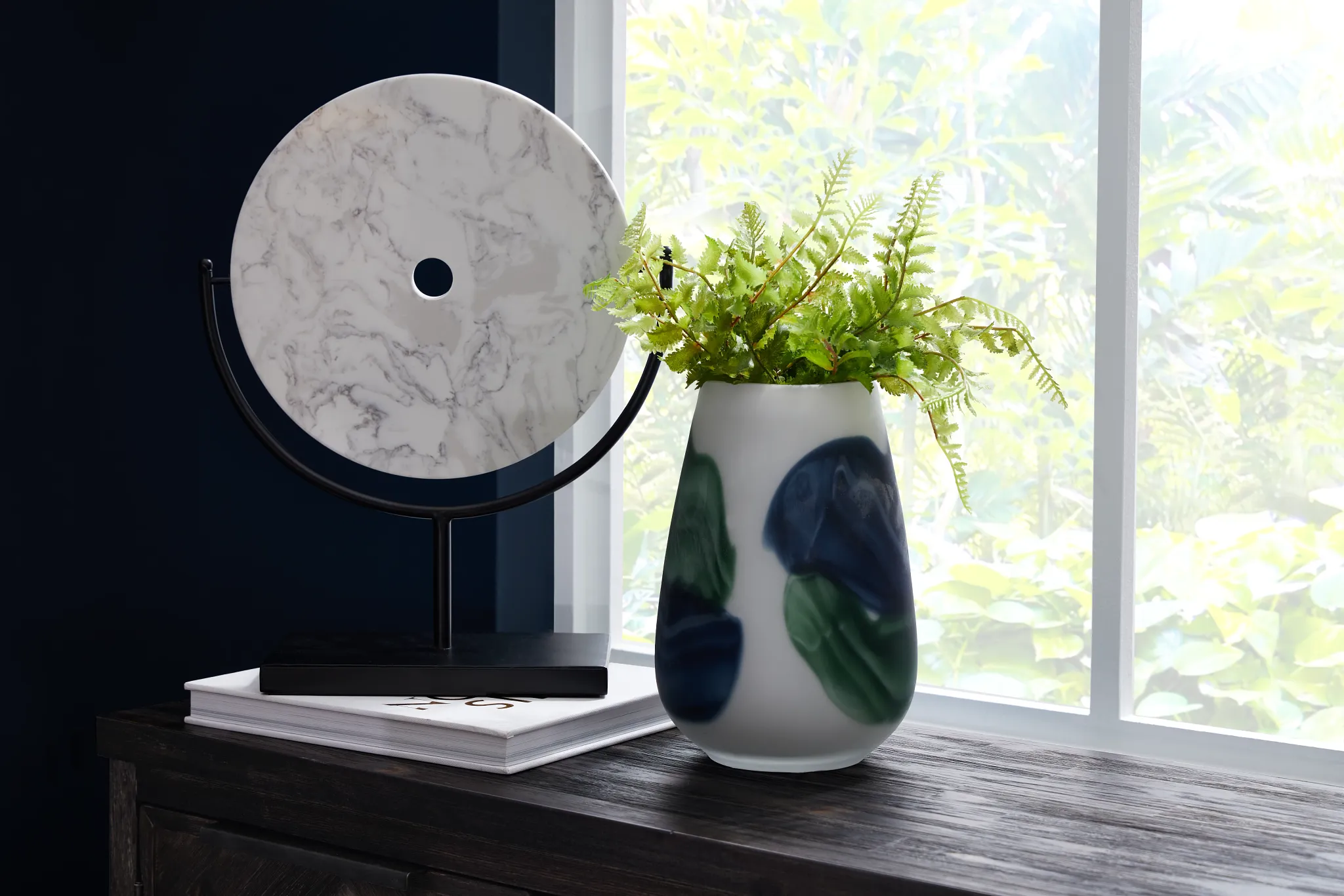 Sofia Blue Vase