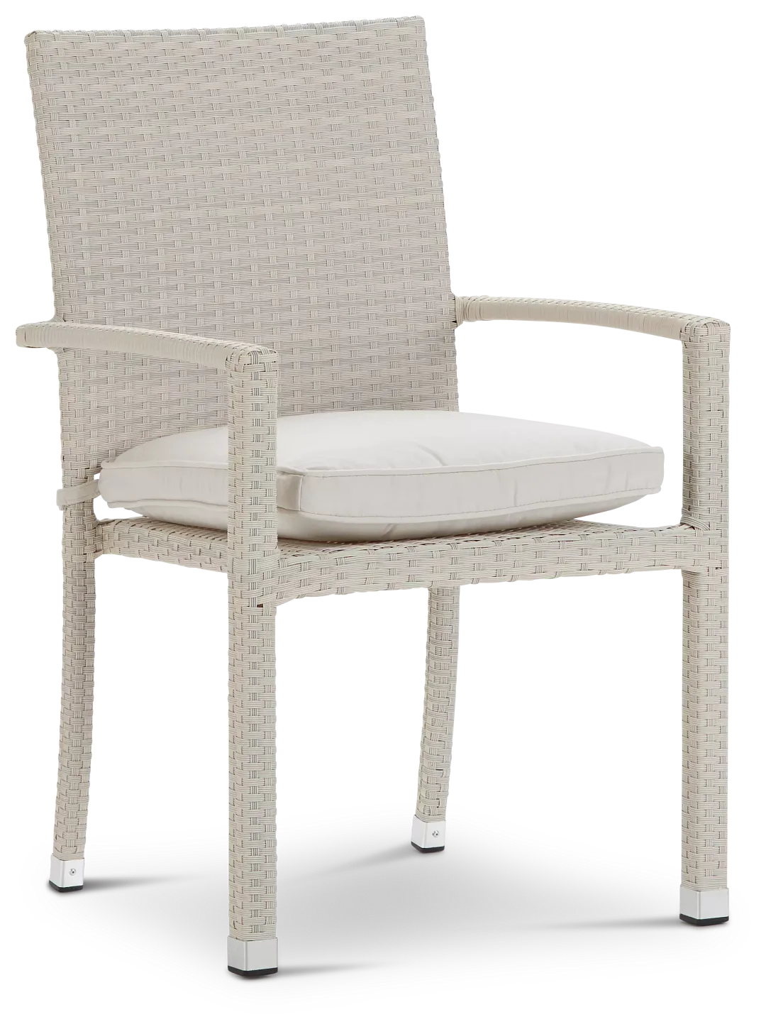 Bahia White Arm Chair
