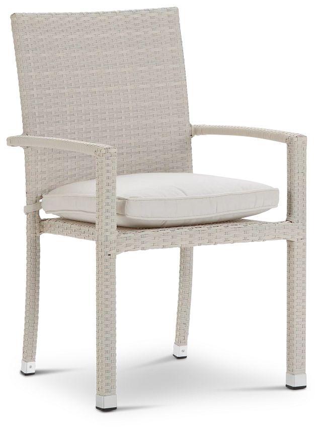 Bahia White Arm Chair (3)