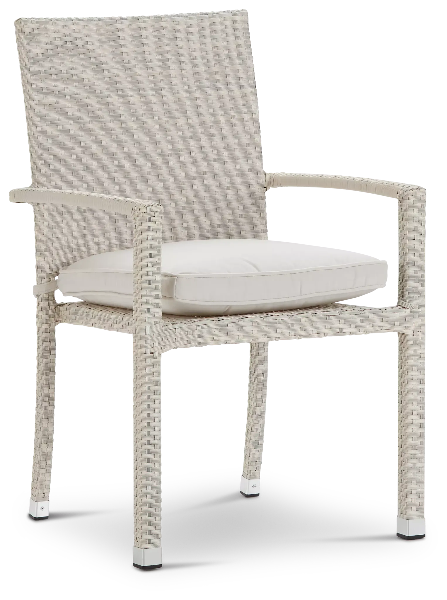 Bahia White Arm Chair