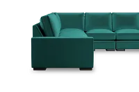 Edgewater Joya Green Large Two-arm Sectional