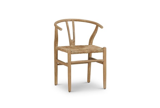 Moya Light Tone Wood Side Chair