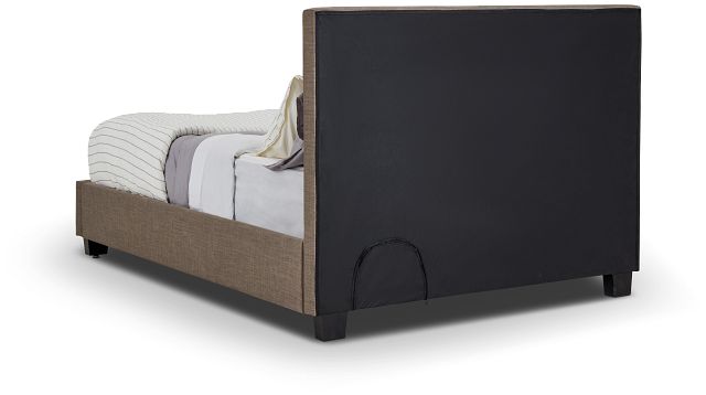 Madden Gray Uph Platform Bed