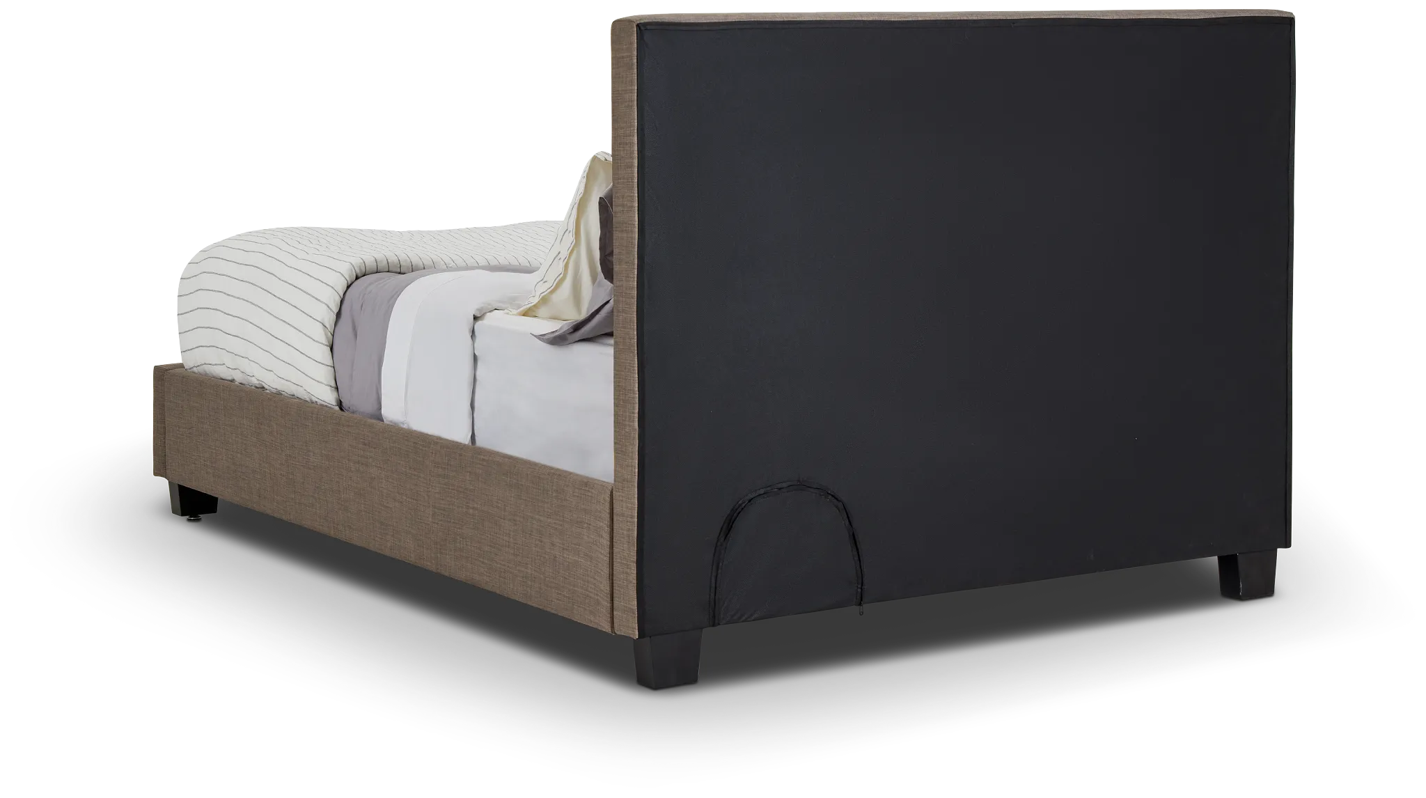 Madden Gray Uph Platform Bed