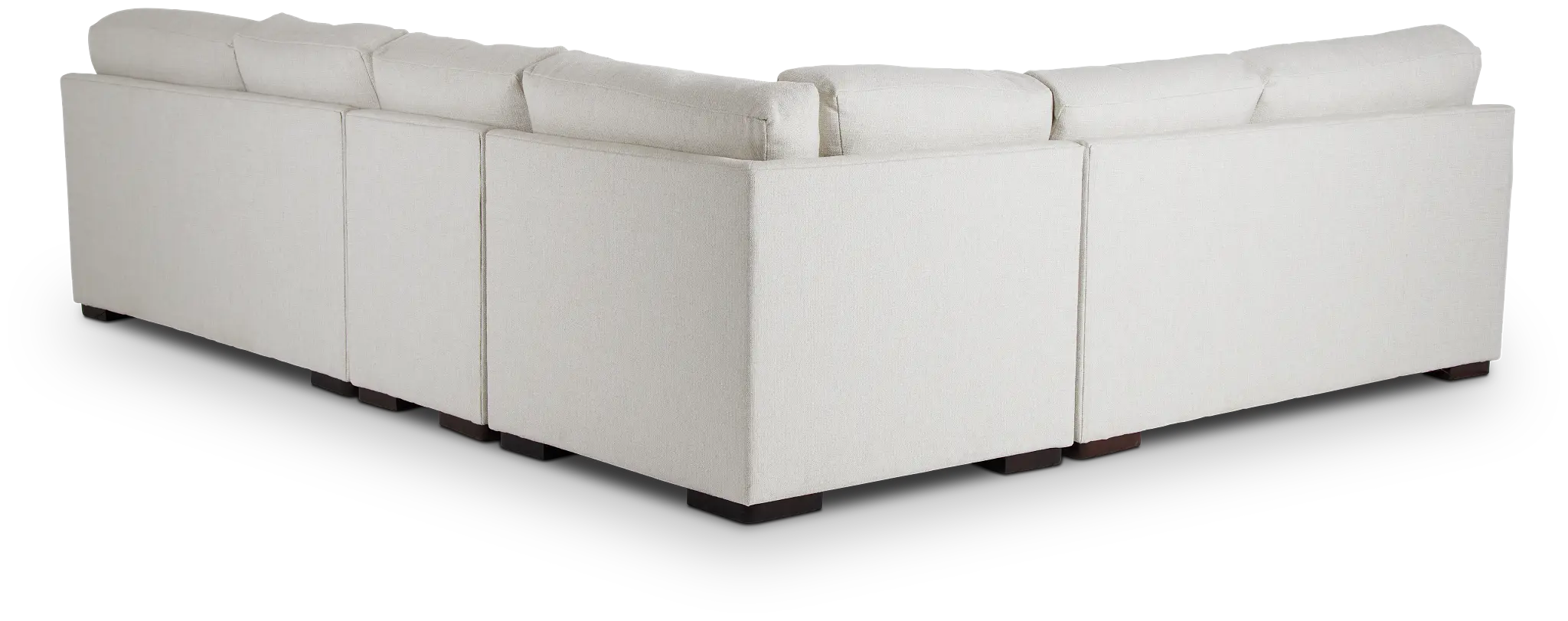 Veronica White Down Large Two-arm Sectional Veronica White Down Large Two-arm Sectional