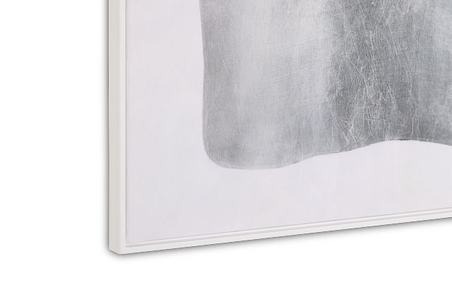Malie White Framed Wall Art