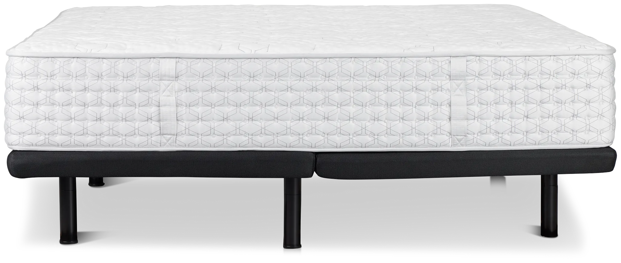 Aireloom Timeless Odyssey Streamline Firm Deluxe Adjustable Mattress Set