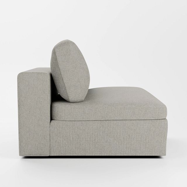 Destin Elevation Khaki Fabric Swivel Chair