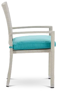 Bahia Dark Teal Arm Chair