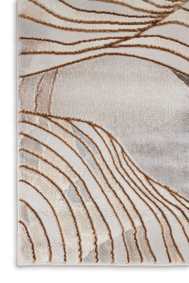 Valeria Gold 8x10 Area Rug