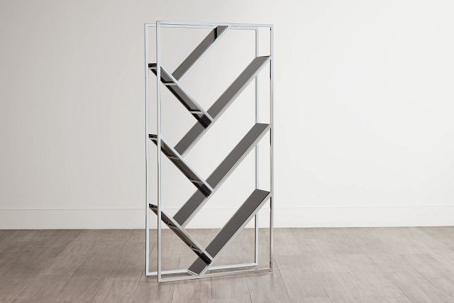 Arrow Black Bookcase