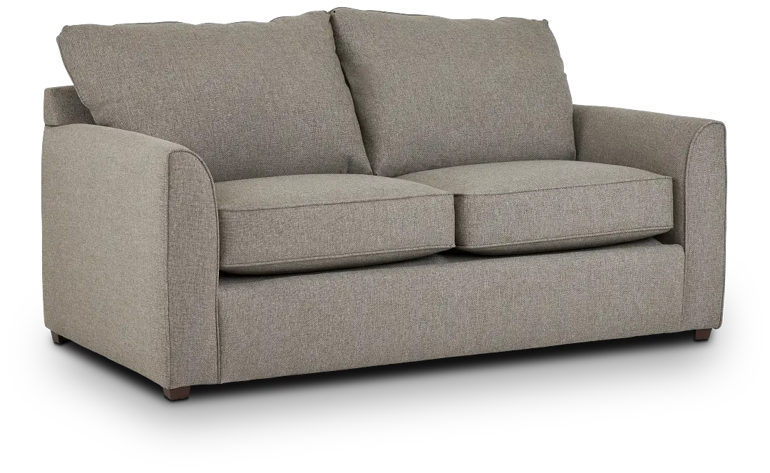 Asheville Brown Fabric Memory Foam Sleeper Asheville Brown Fabric Memory Foam Sleeper