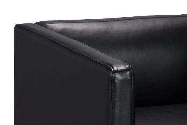 Leone Black Accent Chair