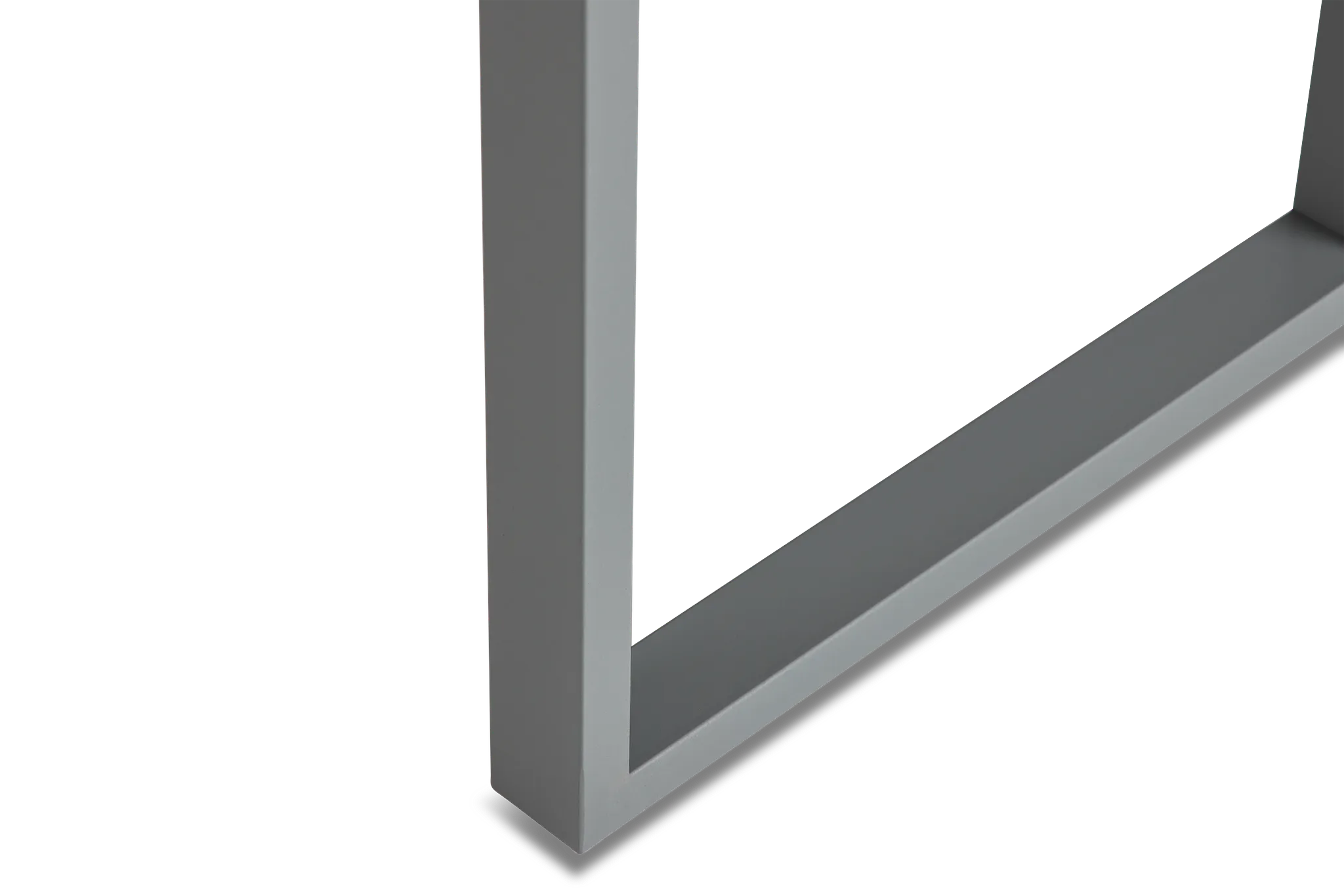 Clark Gray 47" Return Desk