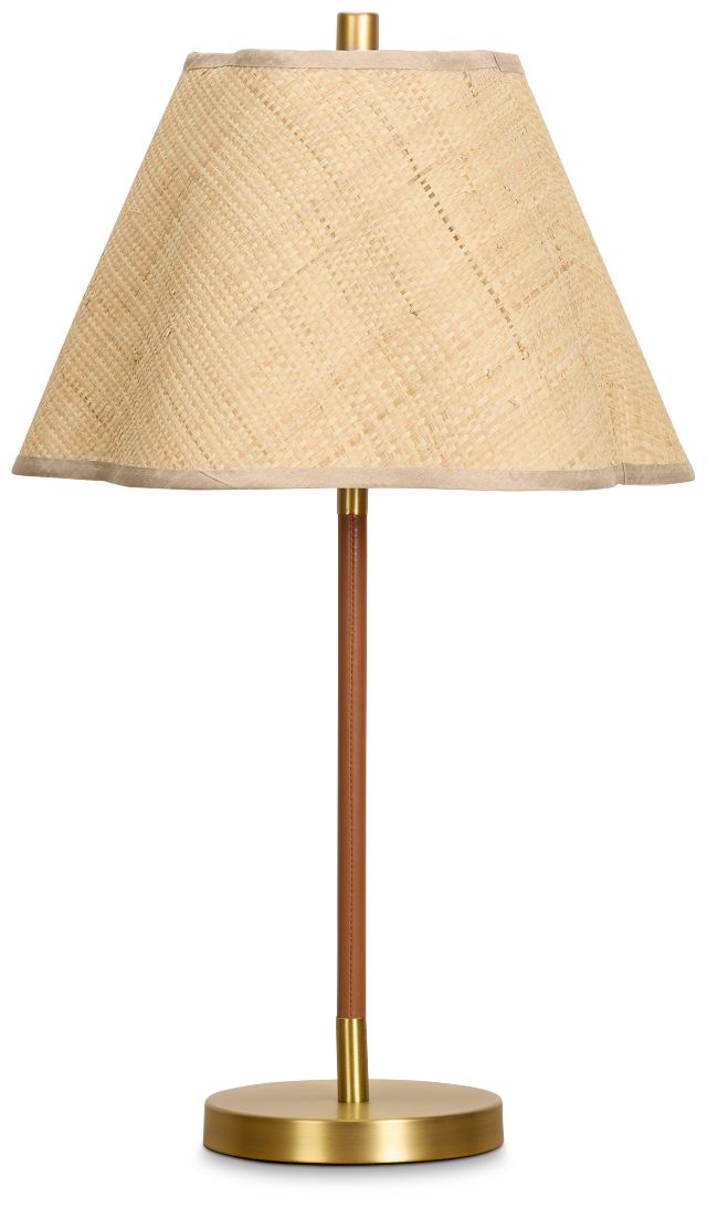 Dulcie Gold Metal Table Lamp