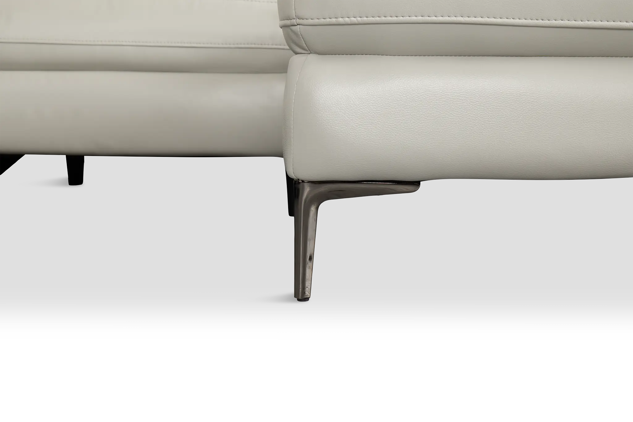 Ava Light Gray Micro Small Right Chaise Power Reclining Sectional Ava Light Gray Micro Small Right Chaise Power Reclining Sectional