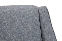 Austin Blue Fabric Swivel Rocker Glider