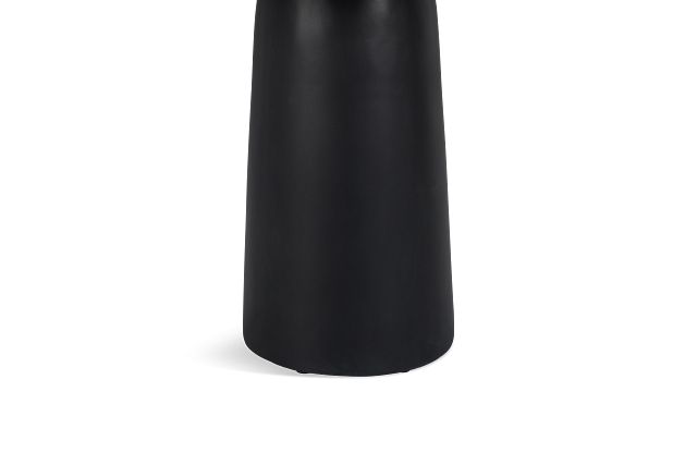 Malo Black Round End Table