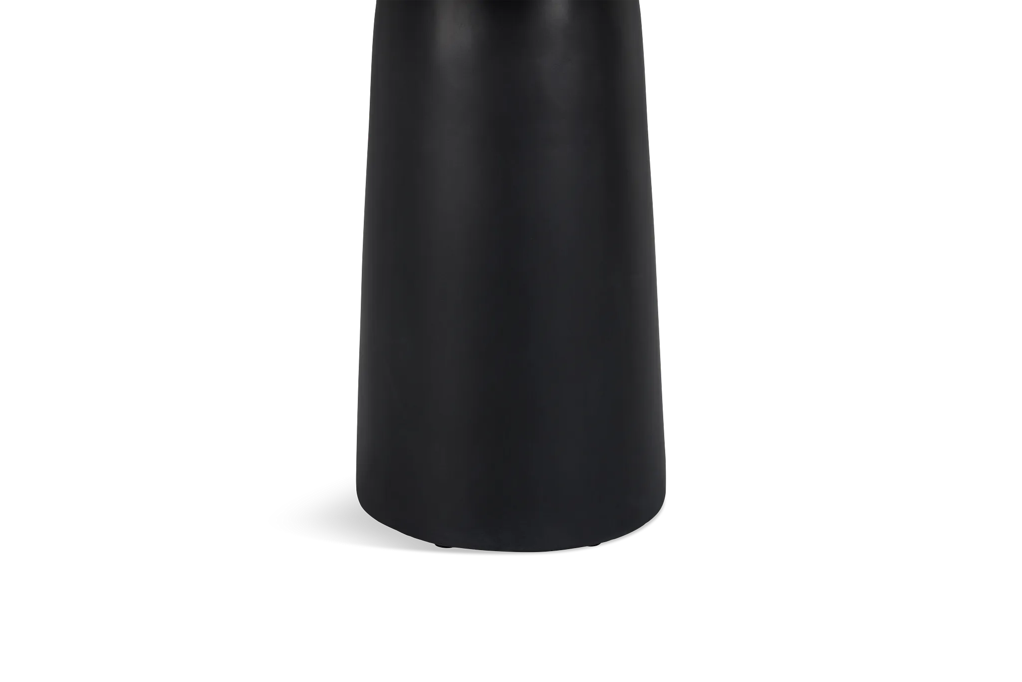 Malo Black Round End Table