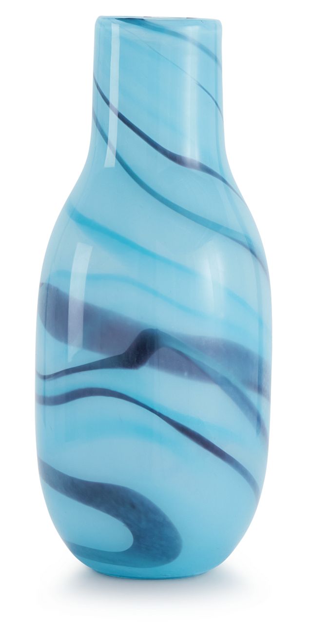 Malia Dark Blue Medium Vase (1)