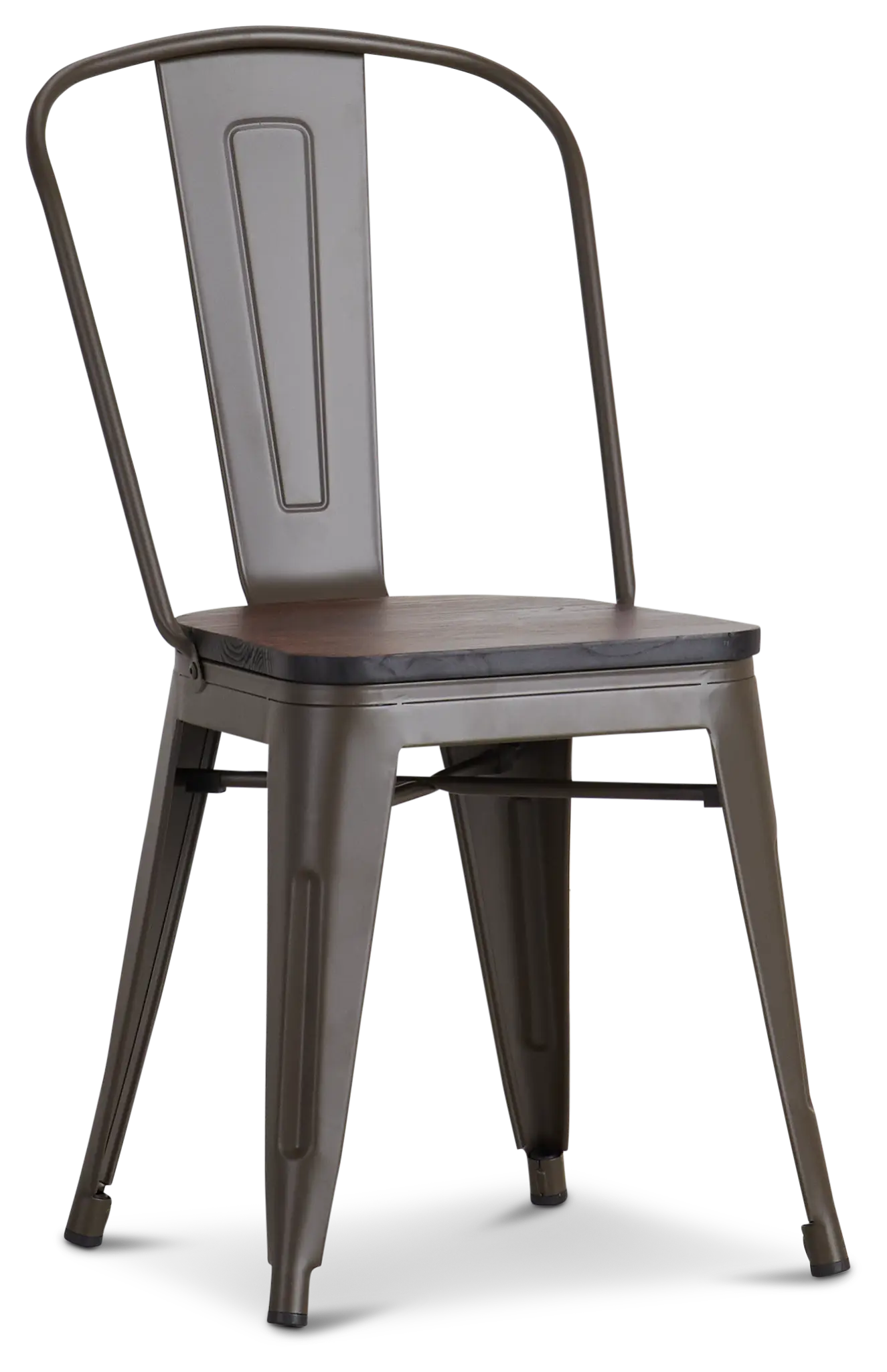 Harlow Dark Tone Wood Side Chair Harlow Dark Tone Wood Side Chair