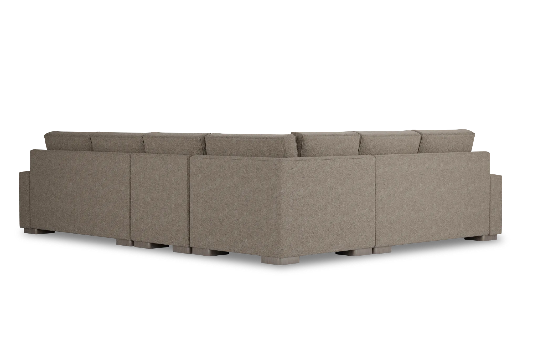 Edgewater Elite Brown Medium Two-arm Sectional