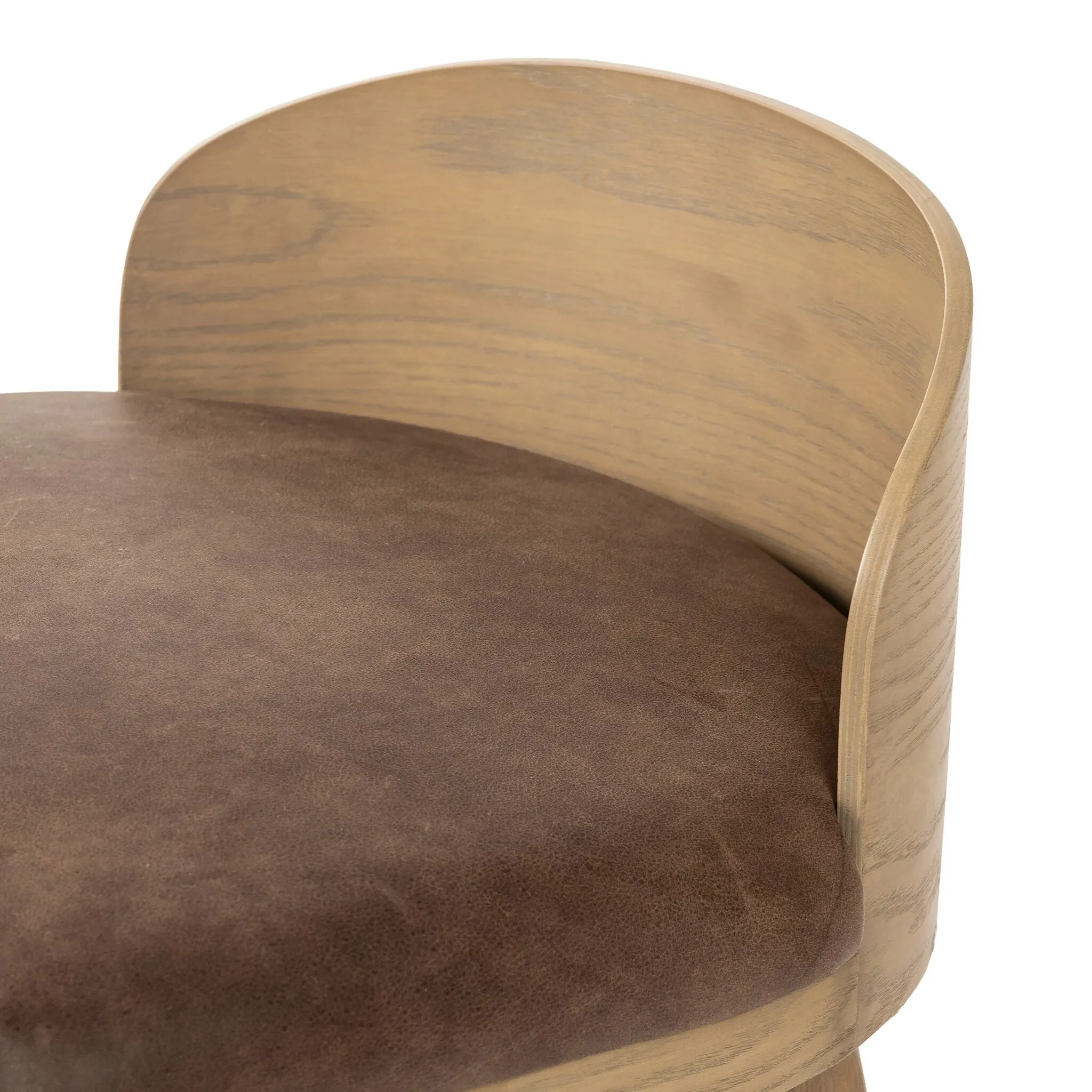 Four Hands Cloris Light Tone 24" Upholstered Barstool