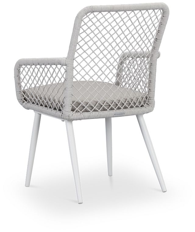 Andes Gray Woven Side Chair