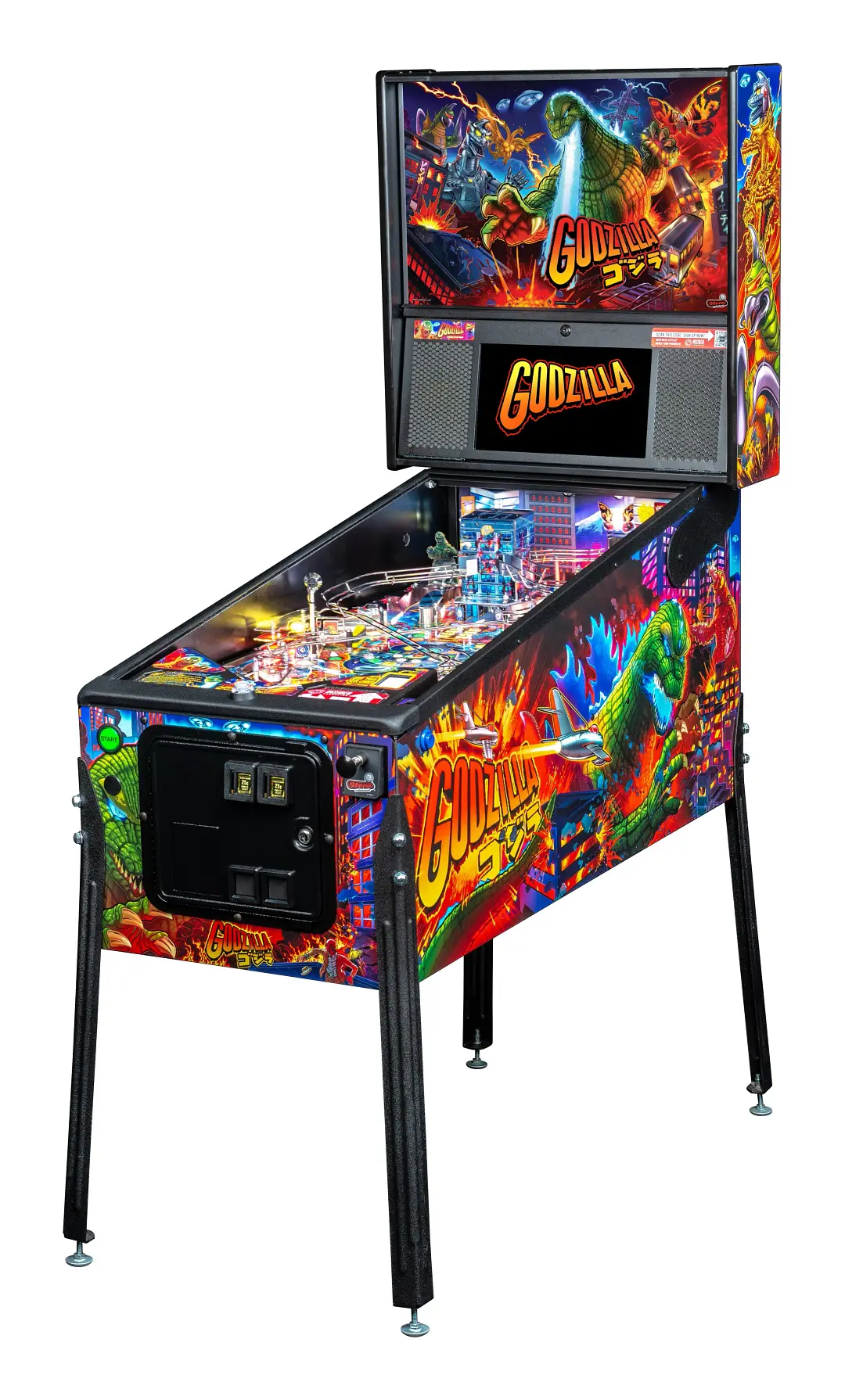 Godzilla Pro Pinball Machine Godzilla Pro Pinball Machine