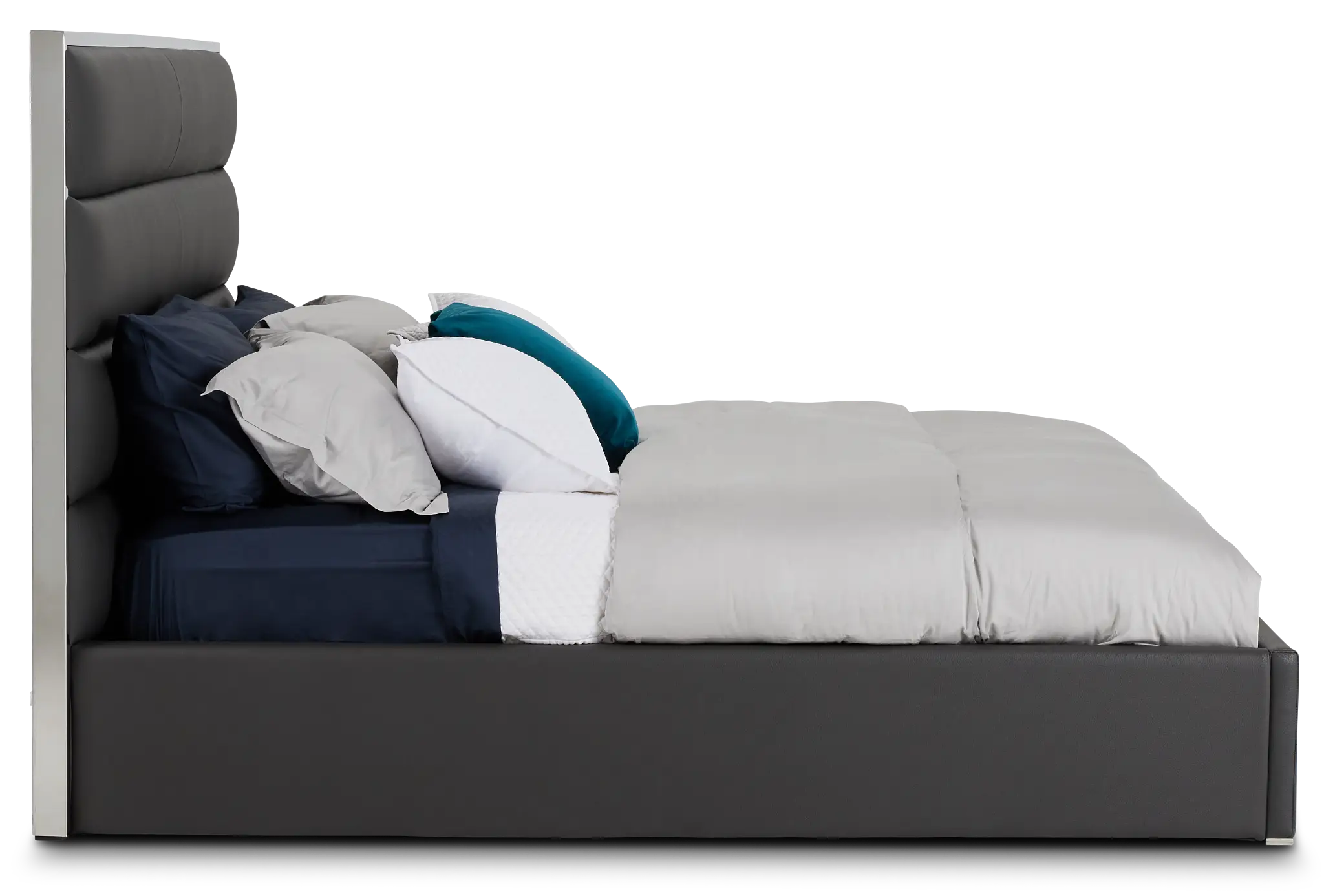 Cortina Gray Uph Platform Bed Cortina Gray Uph Platform Bed